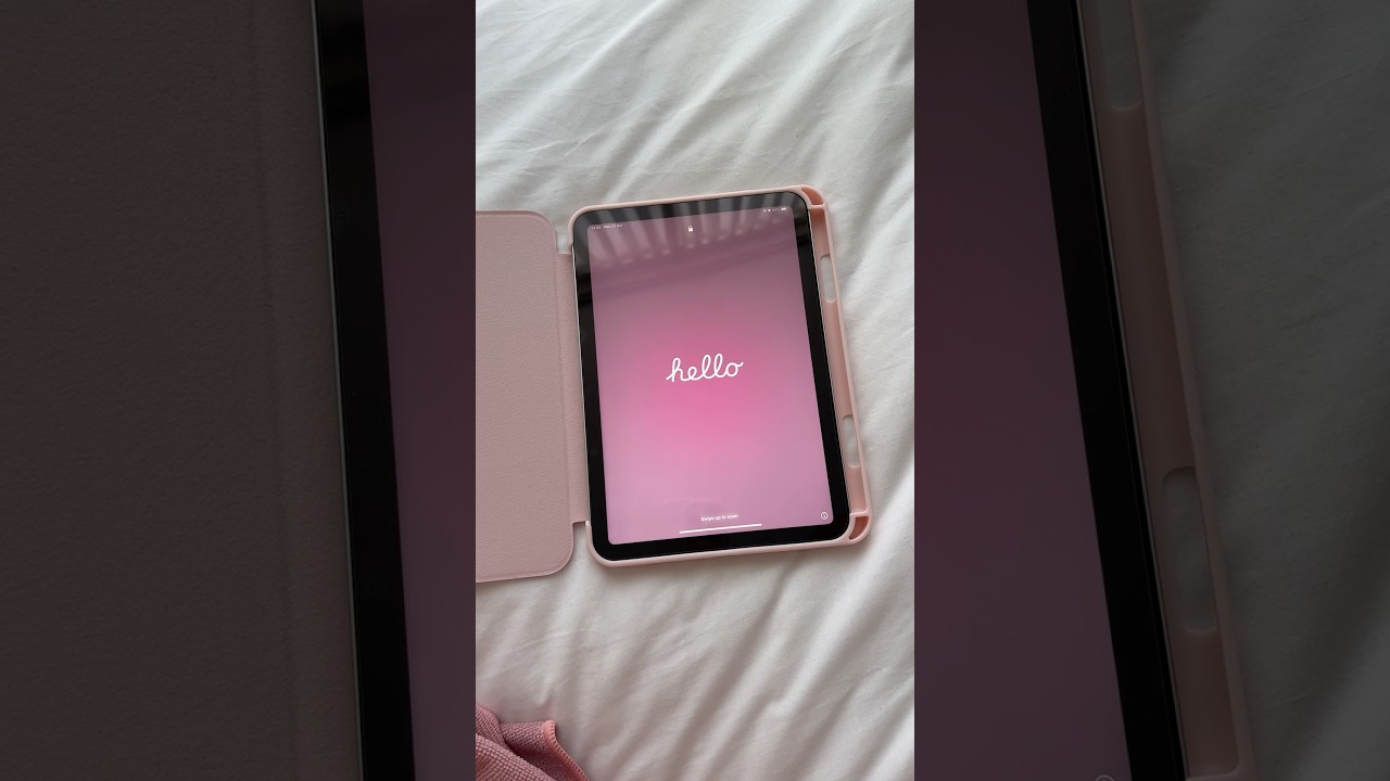 iPad mini 7 unboxing 💖 #ipadmini7 #ipad #apple