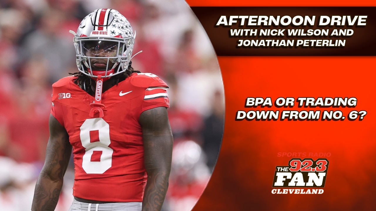 Lance Reisland: I’m taking the best player at No. 6 for the Browns like Arvell Reese or Caleb Downs