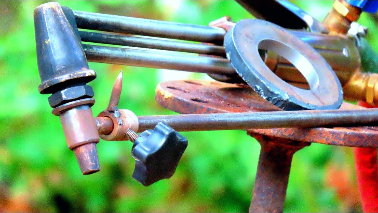 How to make easy circle cutting tool (Gas cutter)