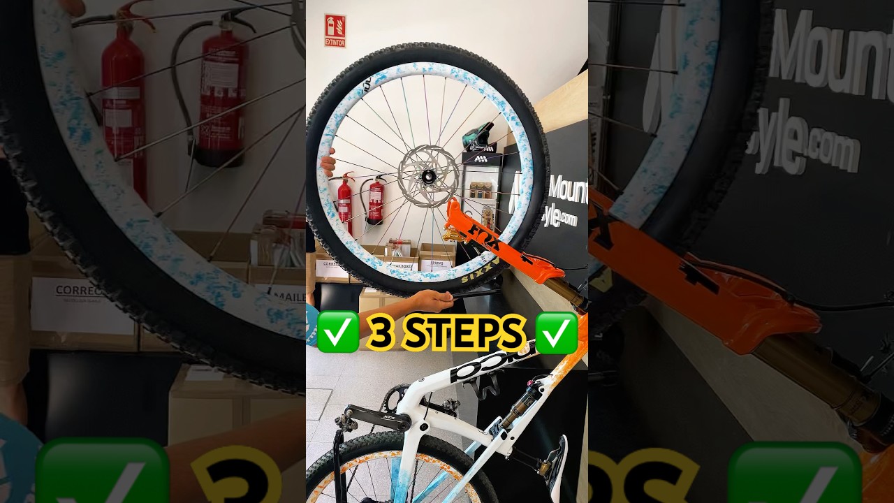 ✅3 STEPS to keep your bike safe🔥#allmountainstyle #mtb