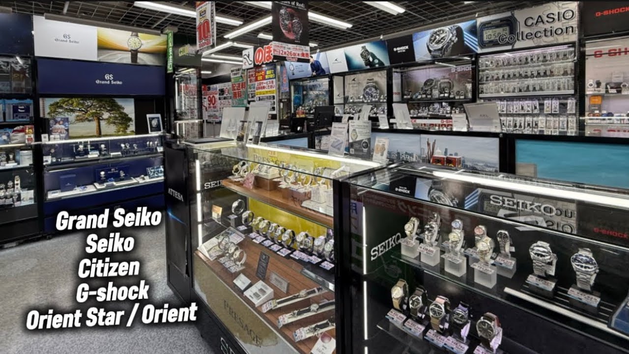 Japanese Watch Prices 2026: Yodobashi Shinjuku Tour (Seiko, Citizen, G-Shock)