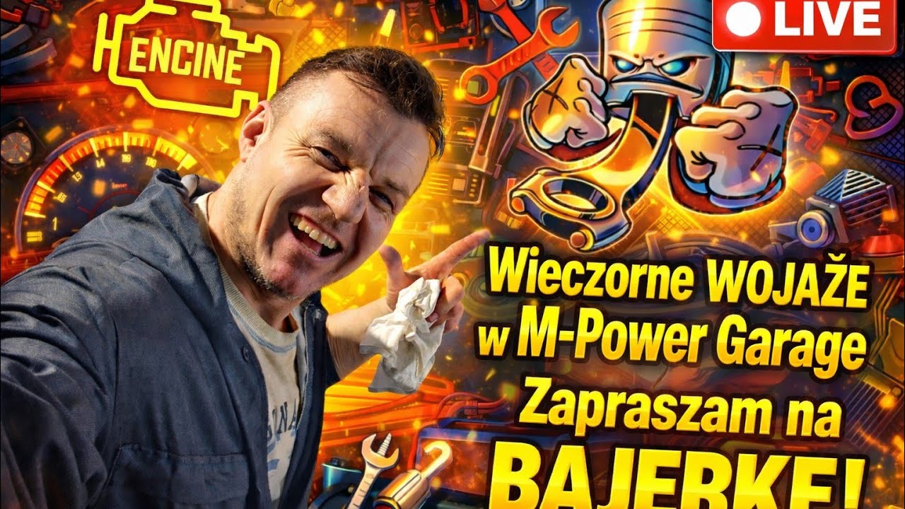 M-Power Garage Nocą