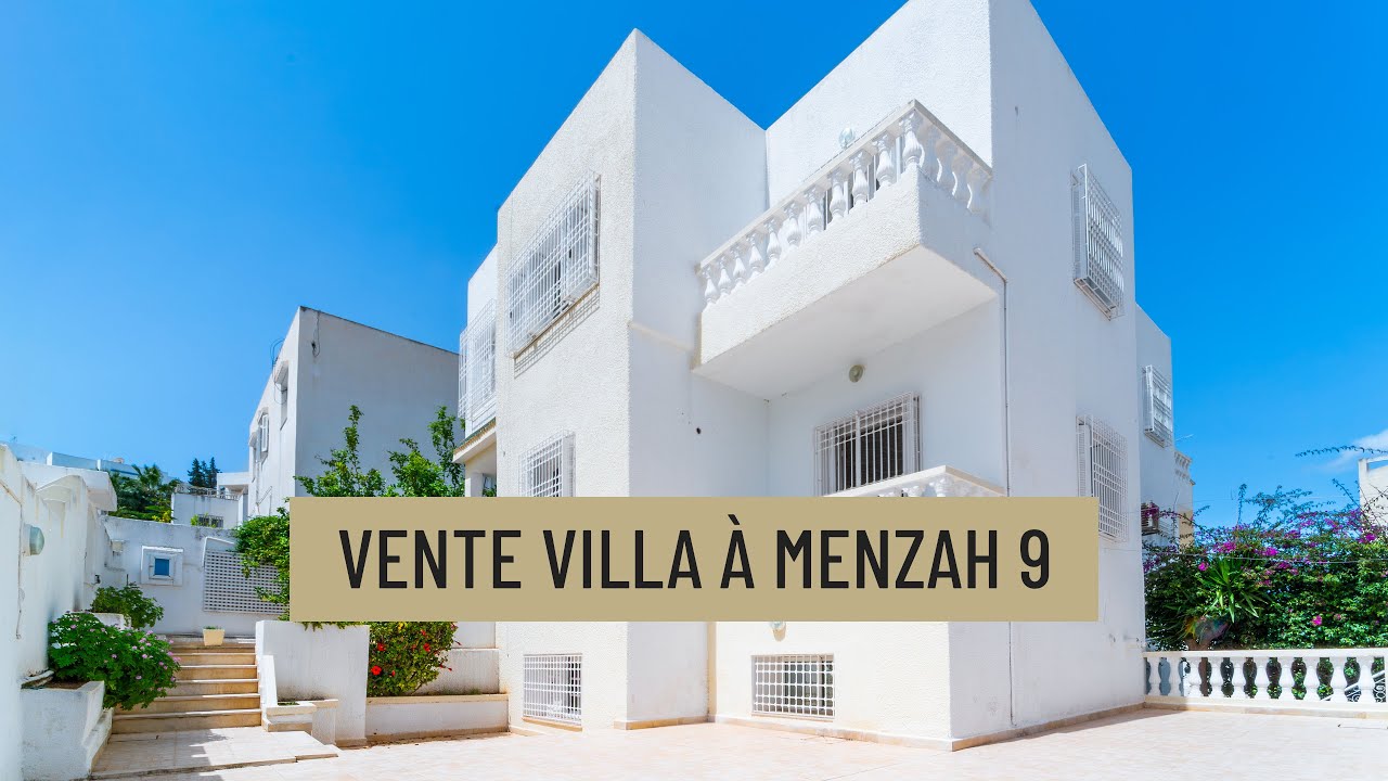À VENDRE – Superbe Villa à Menzah 9 - CENTURY 21