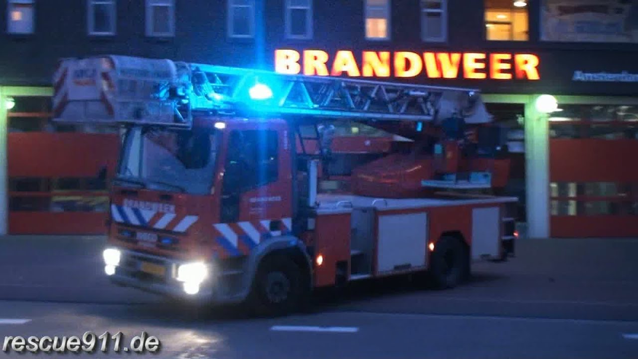 AL Brandweer Amsterdam Kazerne Nico