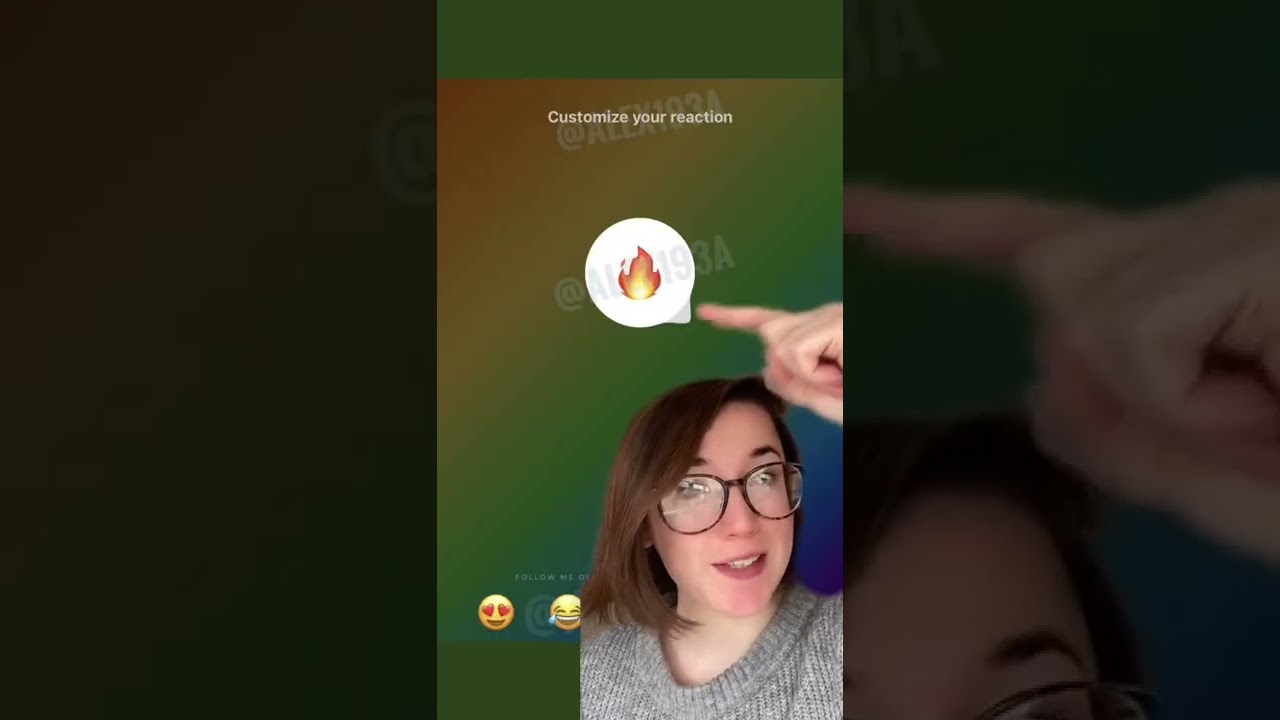 Новая реакция на стикер в Instagram | #Shorts