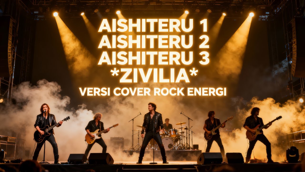Aishiteru 1, 2 dan 3 - Zivilia Band - Cover Rock Energi - (by @MusiksatuID )