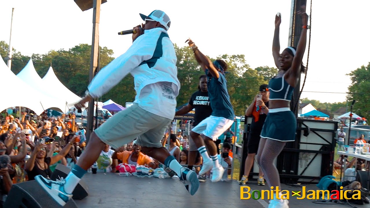 Mr. Vegas Performing I Am Blessed At Reggae In The Park 2025