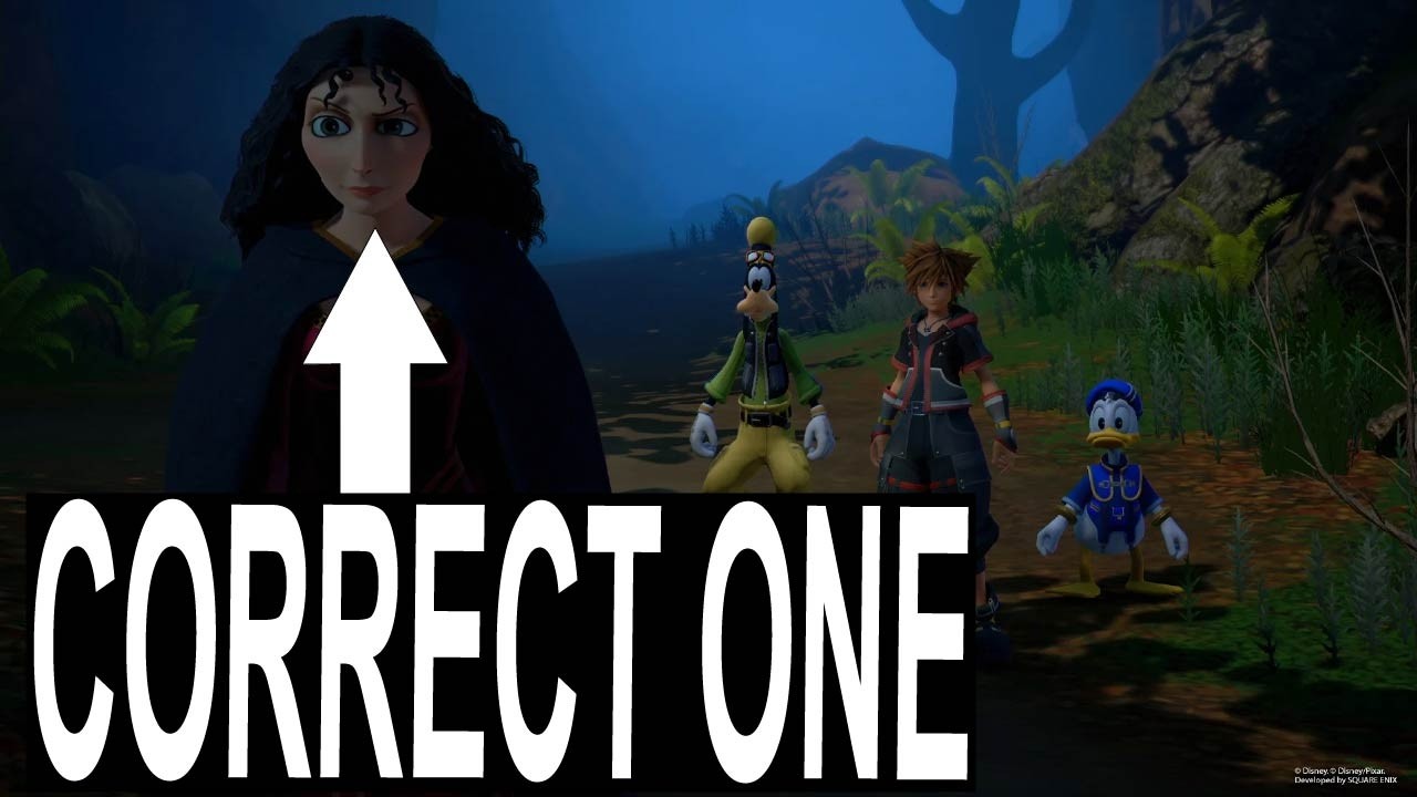KINGDOM HEARTS III TANGLED WORLD FOR Disney FANS