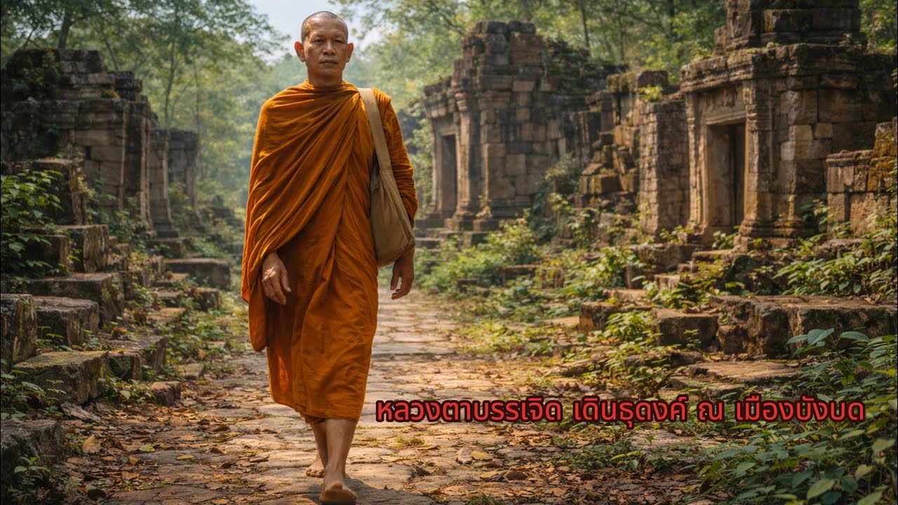 หลวงตาบรรเจิด เดินธุดงค์ ณ เมืองบังบด จ.อุตรดิตถ์