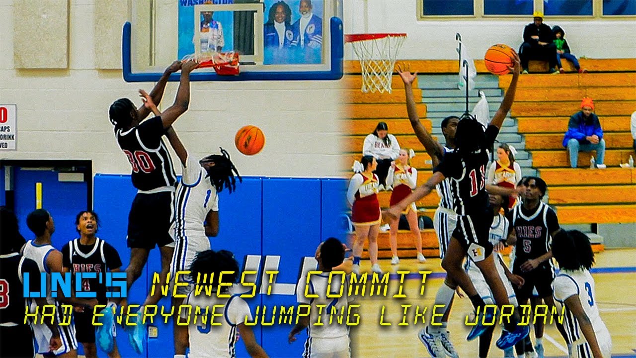 Caleb Wilson COMMITTED TO UNC & HAD THE WHOLE TEAM JUMPING LIKE JORDAN...