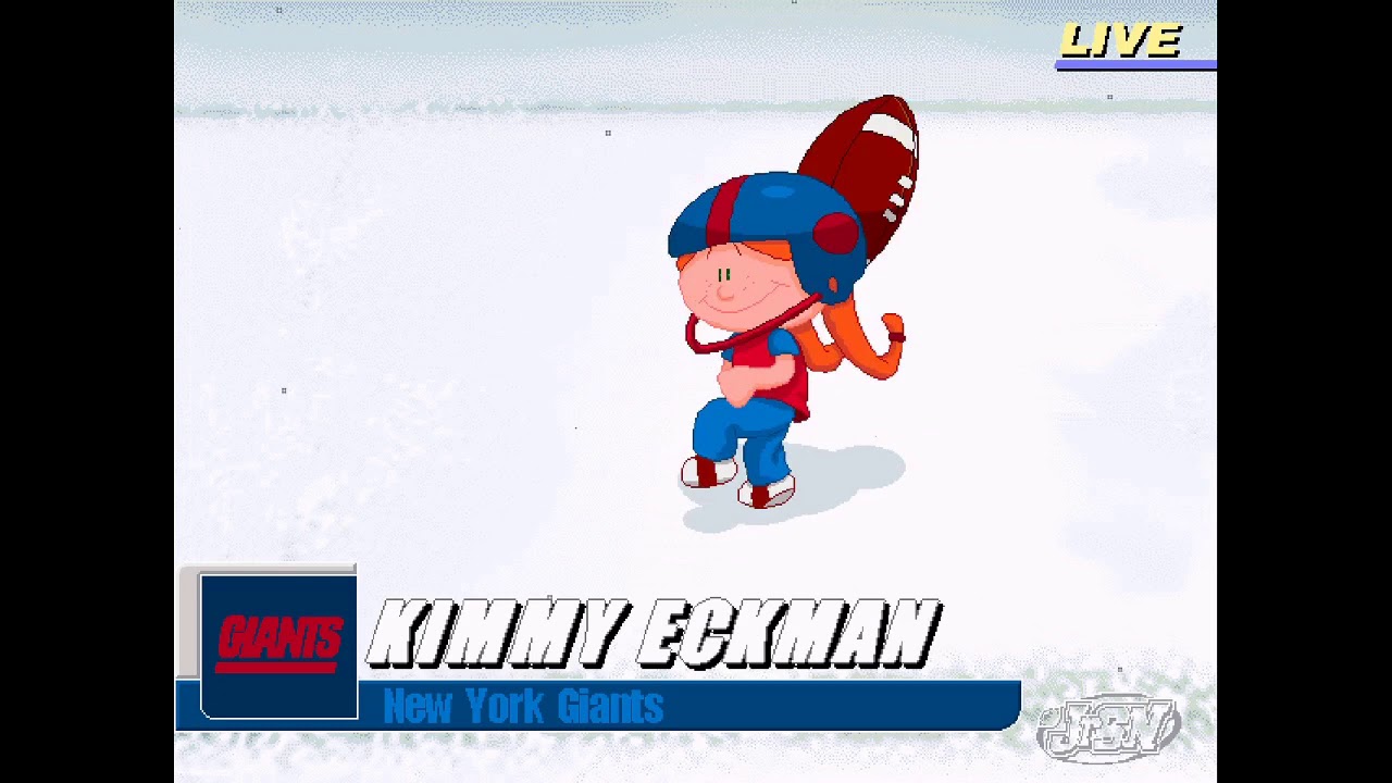 Backyard Football All Touchdown Animations