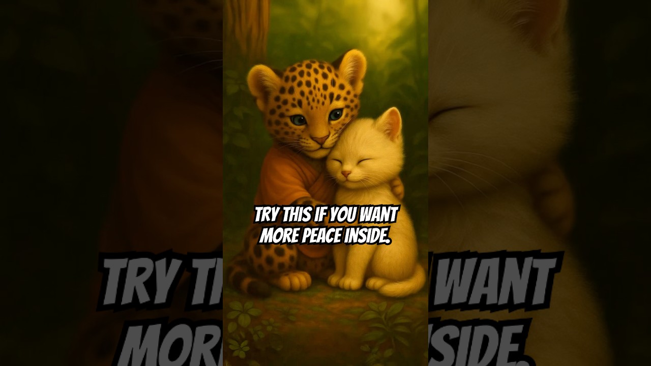 Be Gentle With Someone This Week | Weekly Intention with the Little Leopard & His Sweetest Friend