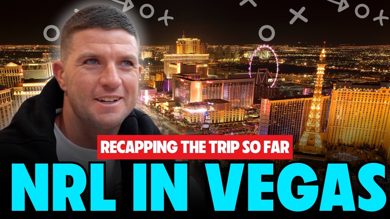 Inside NRL in Vegas, recapping the plane trip, fan fest and lead up to Round 1 of the NRL
