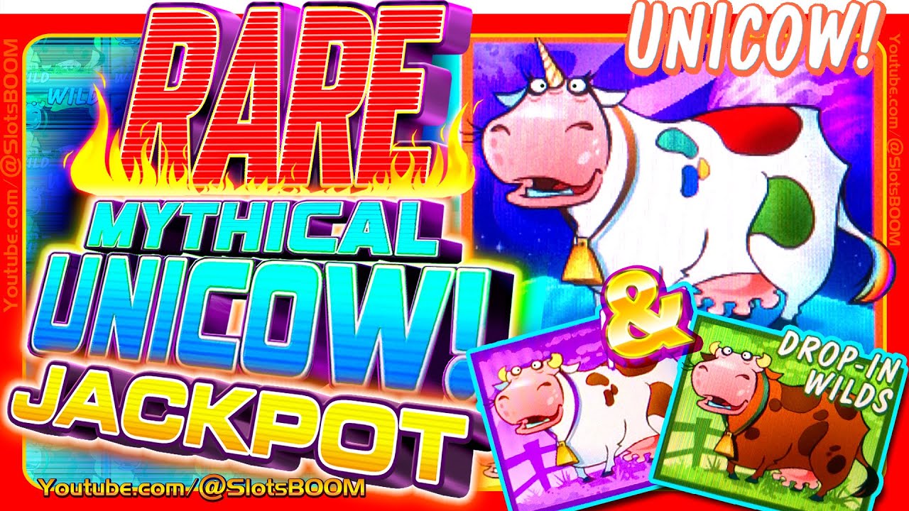 RAREST UNICOW EVER! LIVE JACKPOT BONUS 500 FREE GAMES - Invaders Return From the Planet Moolah SLOTS