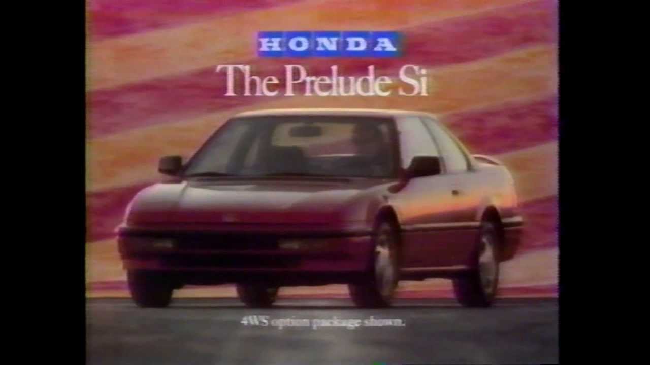 1990 Honda Prelude TV Commercial