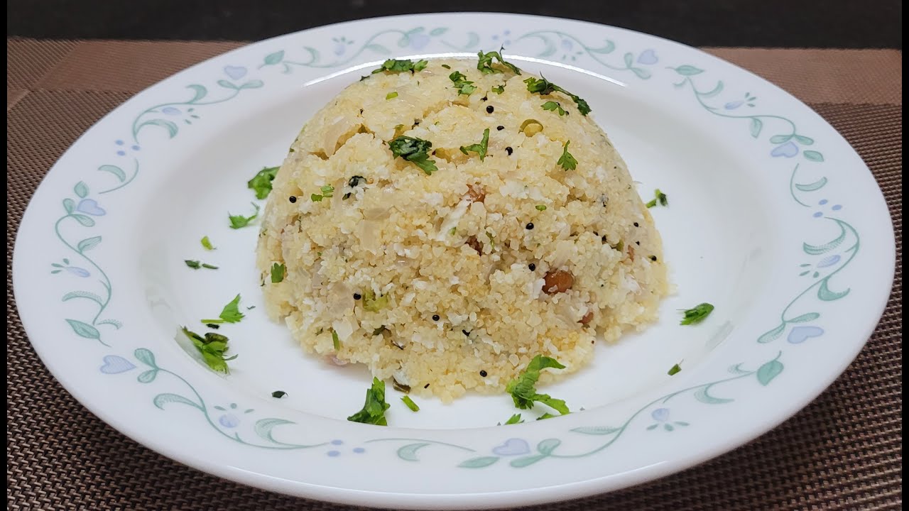 Onion Upma / ಈರುಳ್ಳಿ ಉಪ್ಪಿಟ್ಟು / प्याज रवा उपमा / Piyava Rulav
