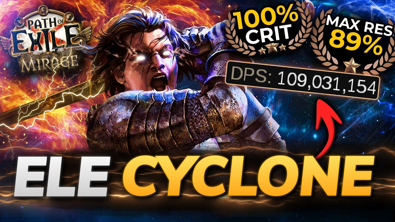 [PoE 3.28] ELE CYCLONE Slayer Build - Ubers, Tanky, All Content - Build Guide for Path of Exile