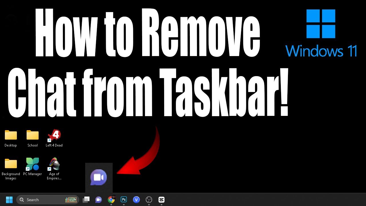 Windows 11 How to Remove Chat from Taskbar (Easy Guide!)