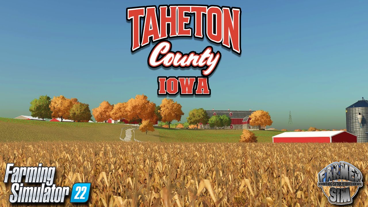 190 ACRE CORN HARVEST! - Taheton County, Iowa - Episode 21 - Farming Simulator 22