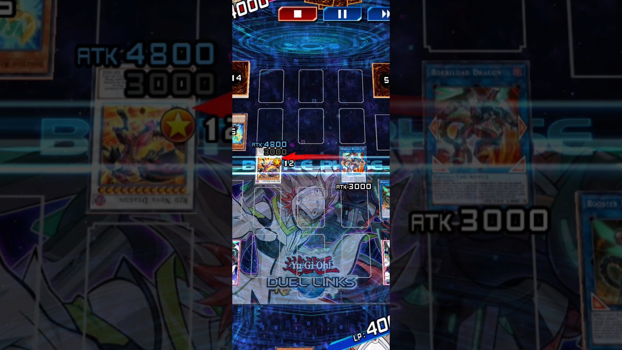 BORRELOAD DRAGON VS RED NOVA DRAGON [Yu-Gi-Oh! Duel Links] #YuGiOh #YuGiOhDuelLinks #shorts