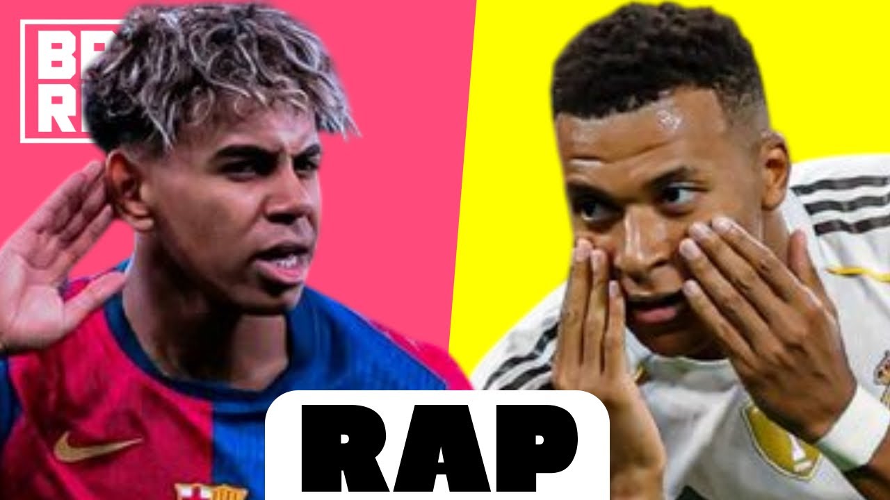 ♫ LAMINE YAMAL vs MBAPPE | BATALHA DE RAP DE FUTEBOL (Paródia)