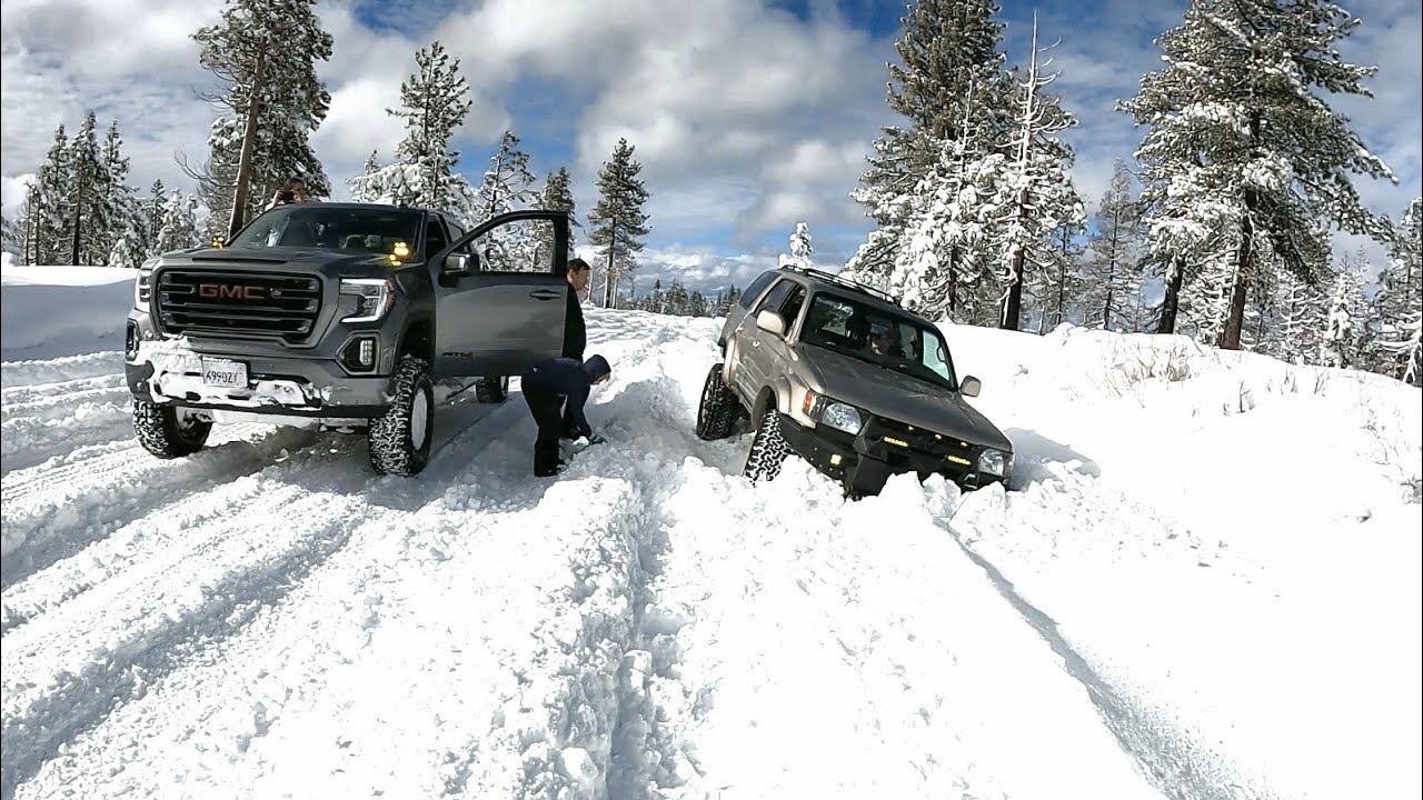 Mormon Emigrant Trail, Somerset, CA : Snow Wheeling part 1 #snow #youtube #offroad #story  2.3.24