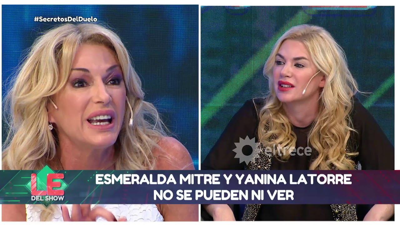 Yanina Latorre le contestó a Esmeralda Mitre en la cara y la mandó a callar