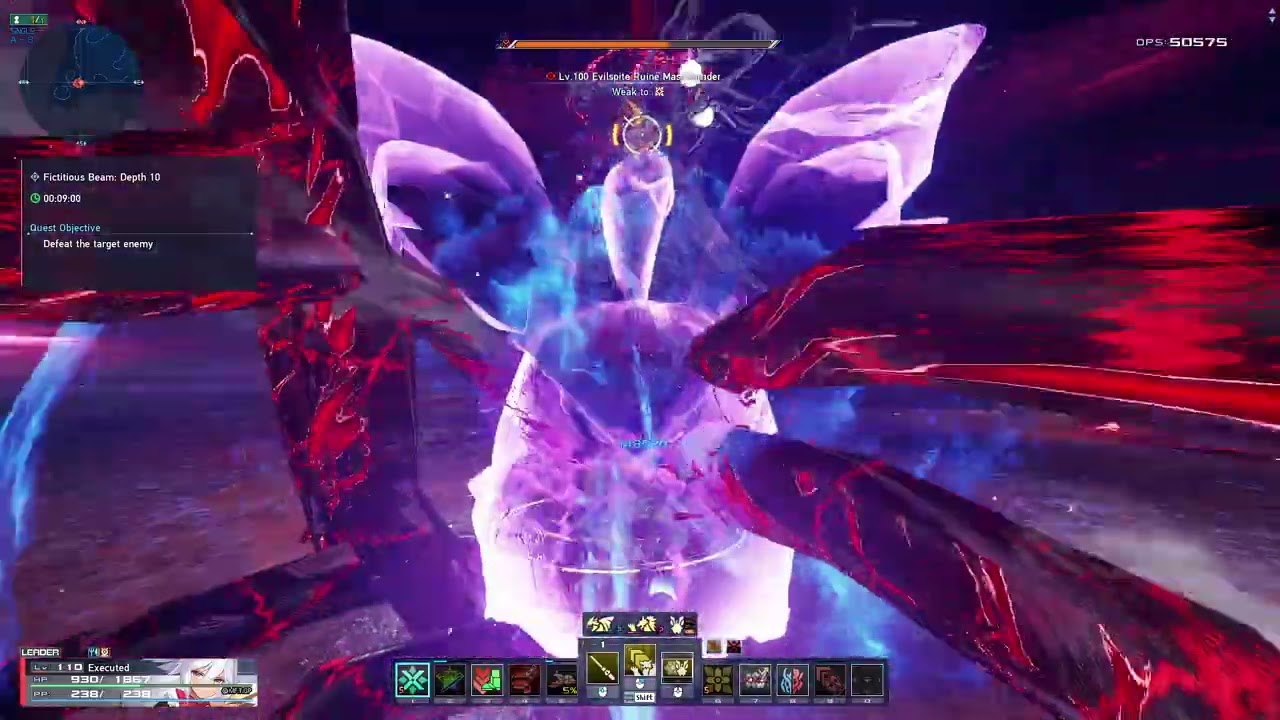 PSO2:NGS Masquerade Depth 10 rank 10  wa/sl/ad 2:23