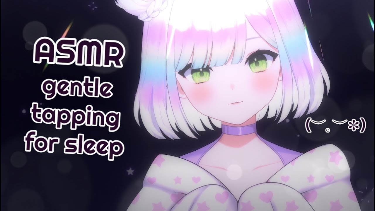 [ASMR] tapping for tingles and sleep 😴🌙| fast & slow 💓| 3DIO/binaural #asmr