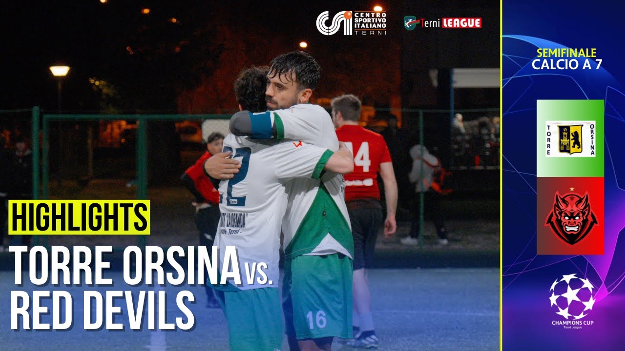 Torre Orsina - Red Devils (Calcio a 7)