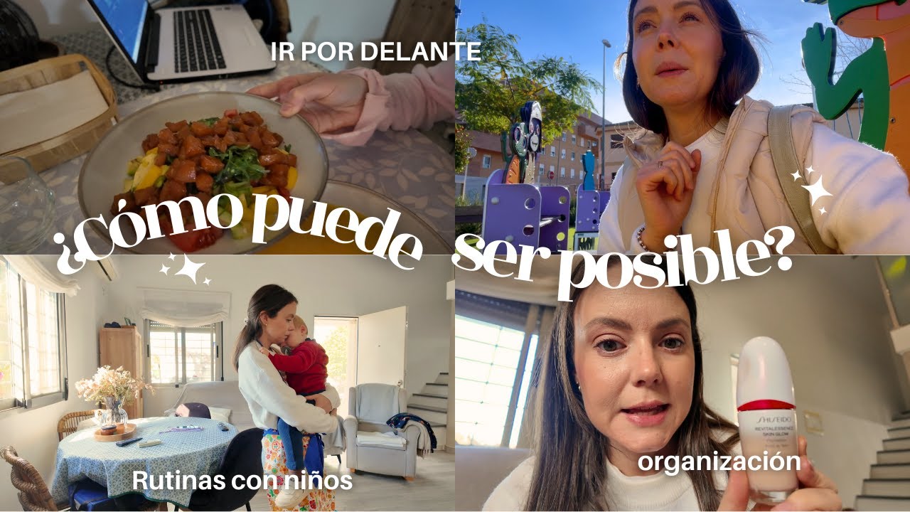 RUTINAS, ORGANIZACIÓN, MAQUILLAJE GLOW Y MUCHO MÁS... UN DÍA CONMIGO| VLOG