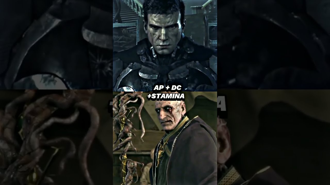 Arkham Batman vs Resident Evil Villains #batmanarkhamknight #residentevil