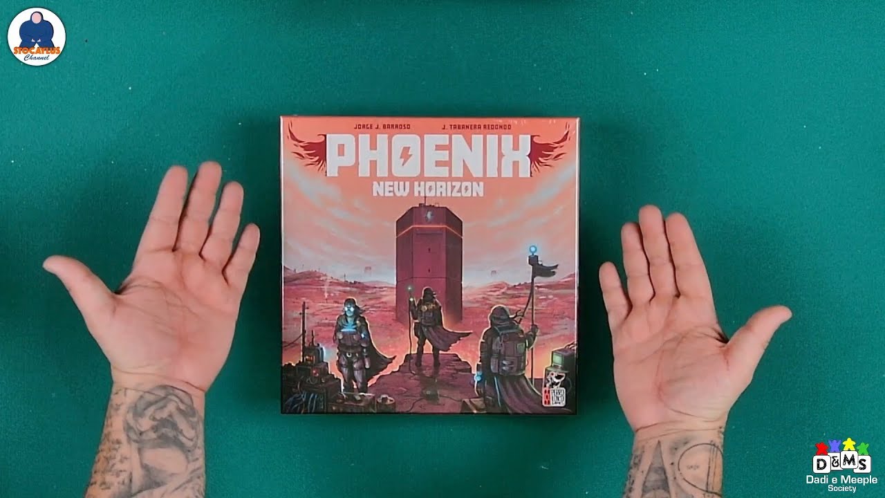 UNBOXING - PHOENIX NEW HORIZON - Board Game - #indabox #EssenSpiel24