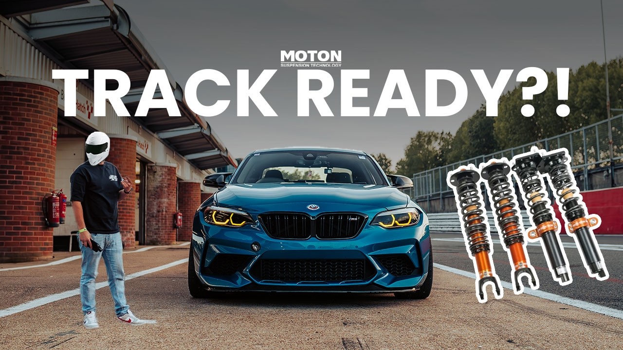 GETTING OUR F87 M2 COMPETITION TRACK READY?! (Moton 1 Way Suspension)