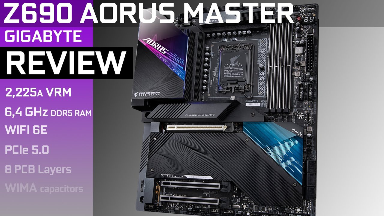 GIGABYTE Z690 AORUS MASTER, pure love for gamers!