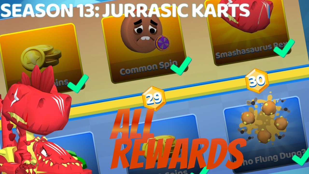 Smash Karts Season 13 All Rewards 🥳😉