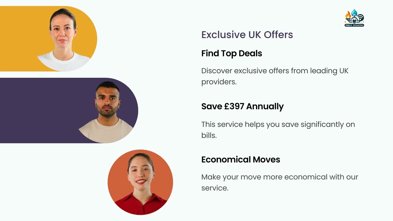 Effortless Utility and Service Connections &ndash; Free and Easy to Use