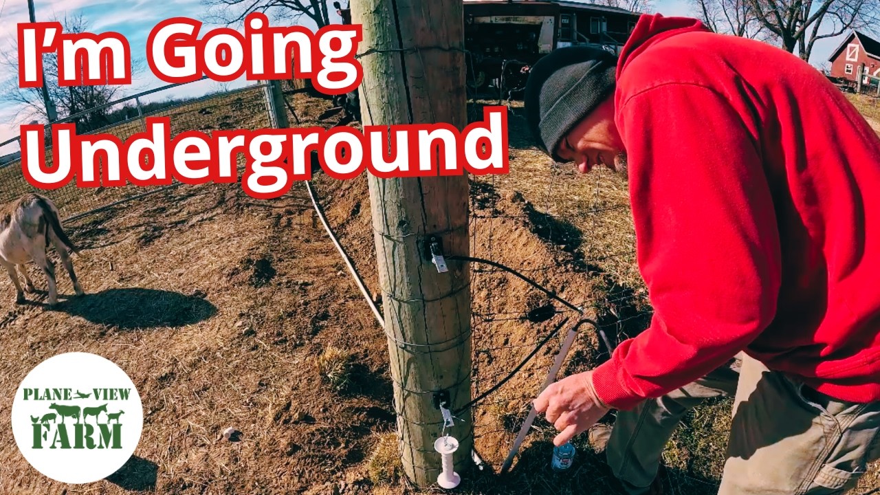 Running Down a Fault in the Electric Fence AND Running Electric Fence Under a Gate
