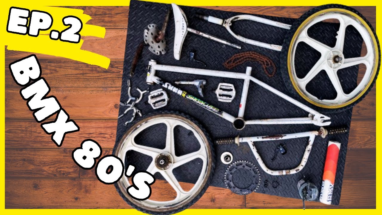 Décapage et peinture DIY - RESTAURATION BMX 80's - EP.2