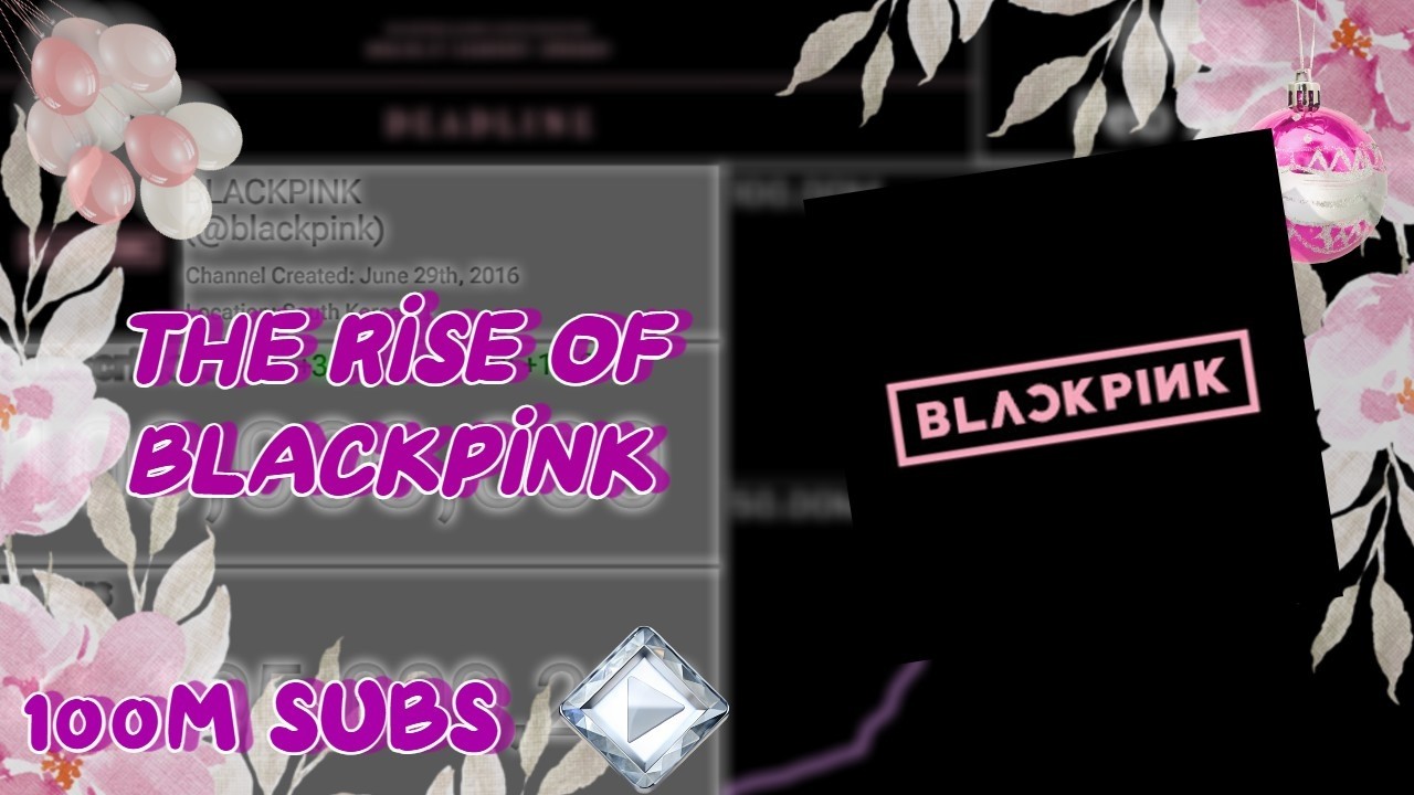 The Rise Of BLACKPINK (Road To 100M Subs) (2016-2026) Every Month Visualized