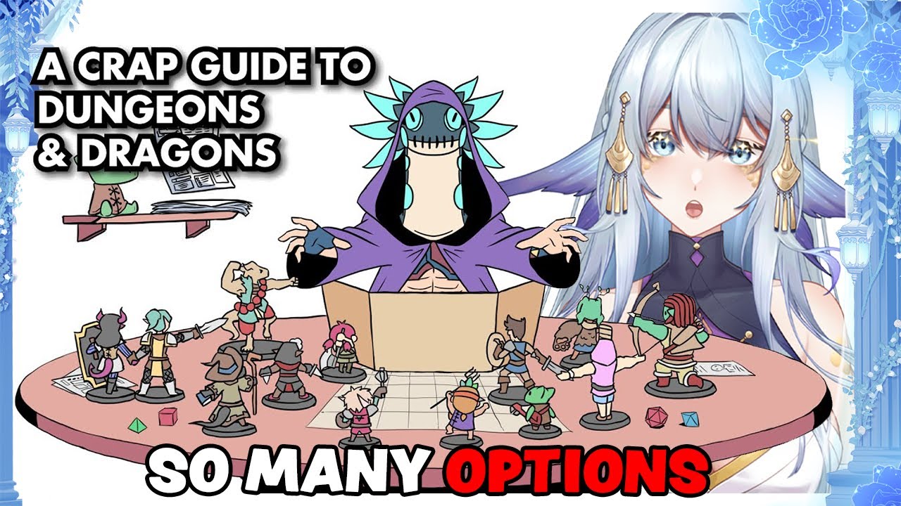 EVERYTHING YOU NEED TO KNOW ABOUT D&D | JoCat Crap Guide to D&D | VTuber Reacts
