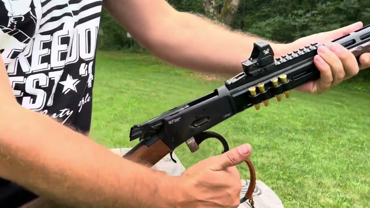 Full review of the GForce Arms LVR357 Huckleberry. A sub $800 tactical lever action
