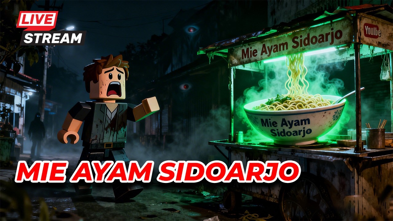 🔴[LIVE] Jangan Masuk! Mie Ayam Sidoarjo Ini Penuh Misteri 😱