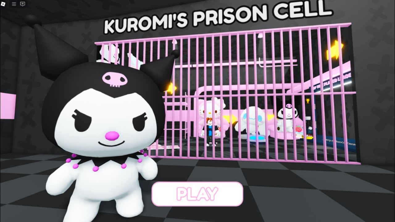 🔥KUROMI'S PRISON RUN #roblox #robloxgames #gaming #barryprisonrun #barryroblox #squidgame #kuromi