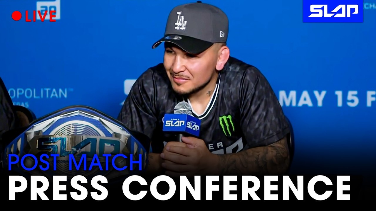 Power Slap 20: Post-Match Press Conference