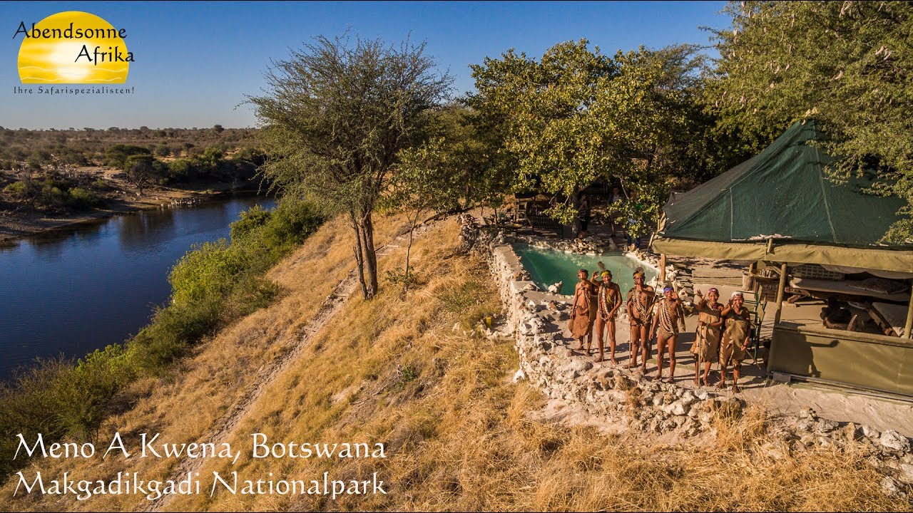 Meno a Kwena Camp - Am Ufer des Boteti in Botswana © Abendsonne Afrika