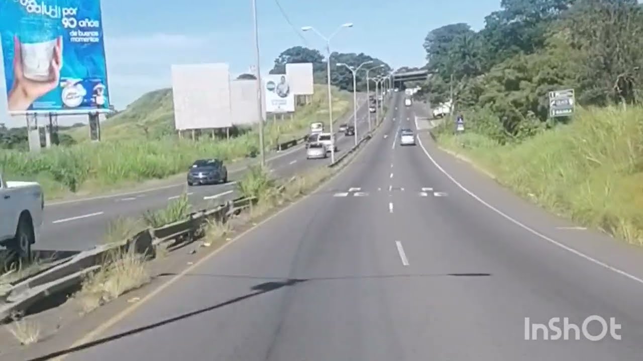 San José costa rica ruta general cañas de la sabana a aeropuerto Juan Santamaría. #centroamerica
