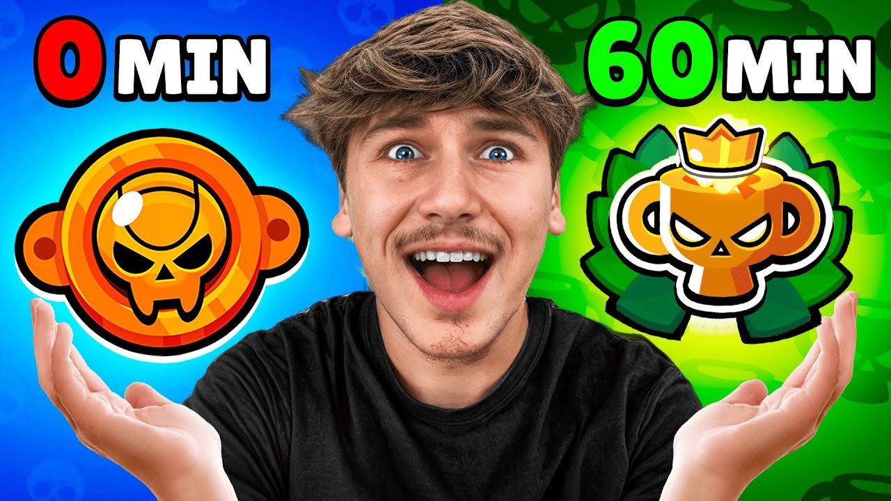 JOUER EN CLASSÉ 1 HEURE SUR BRAWL STARS !! (Tryhard Rang Pro)