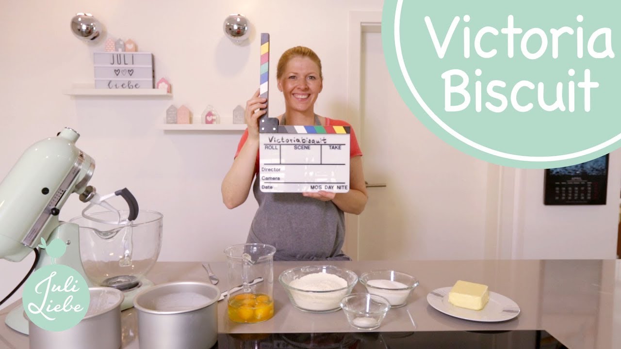 Victoria Biskuit | Tortenboden | Basics & Grundlagen | Backen mit Liebe | Juli Liebe &hearts;