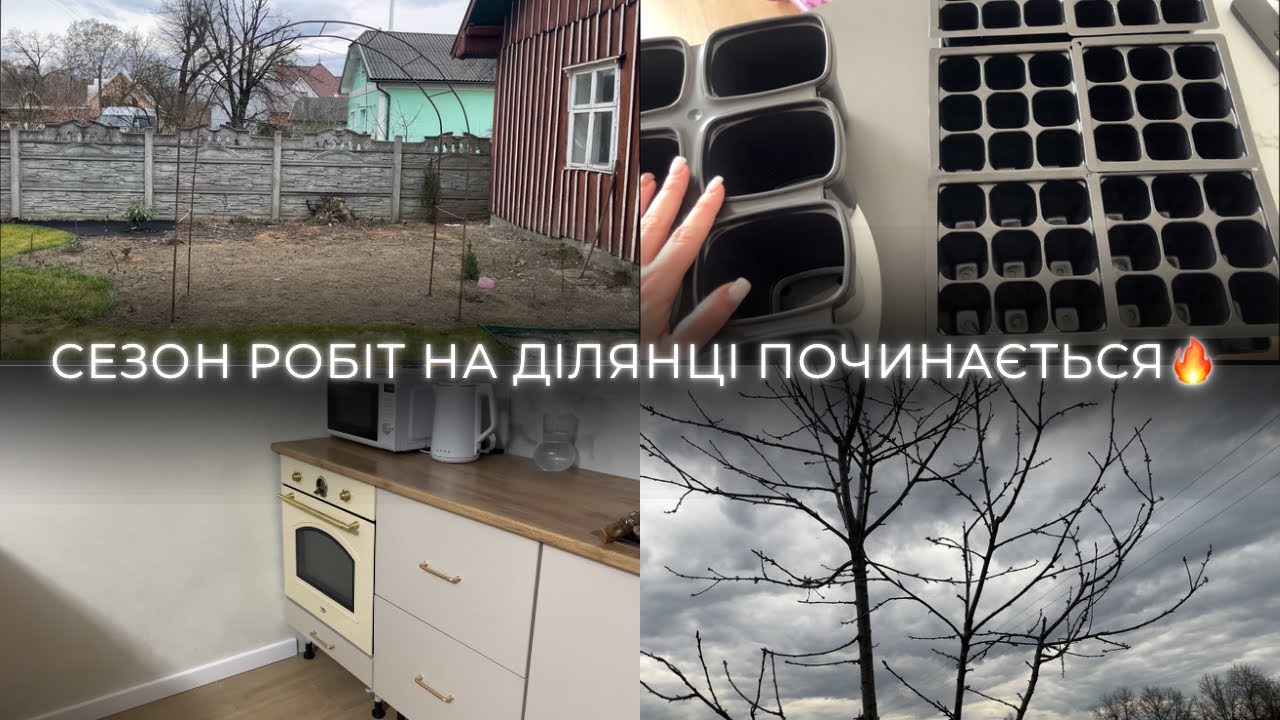 Що будемо вирощувати в 2025?🥗НОВИЙ РОБОЧИЙ СЕЗОН 🪚розпочато | покупки для дому